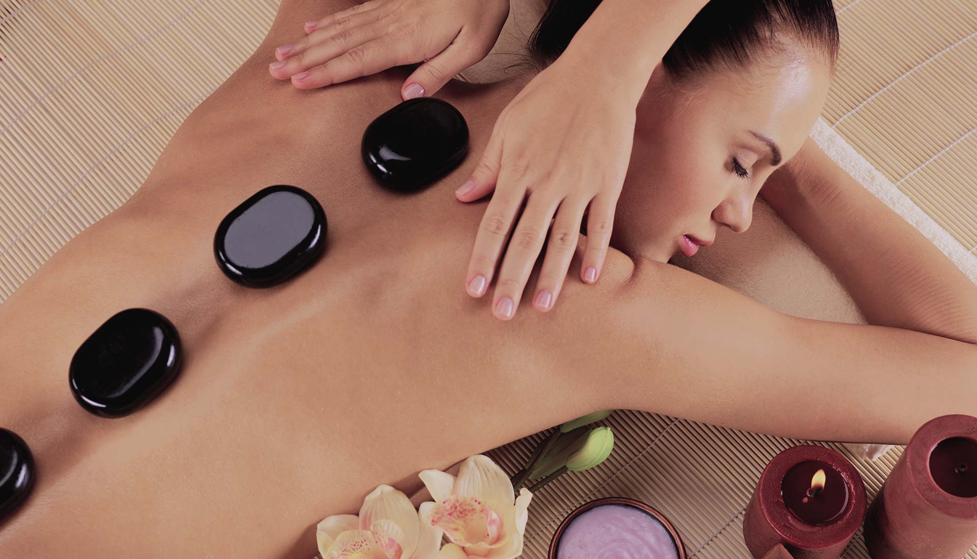 Hot stone massage